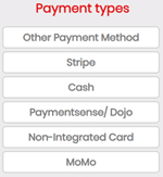 Payment Types